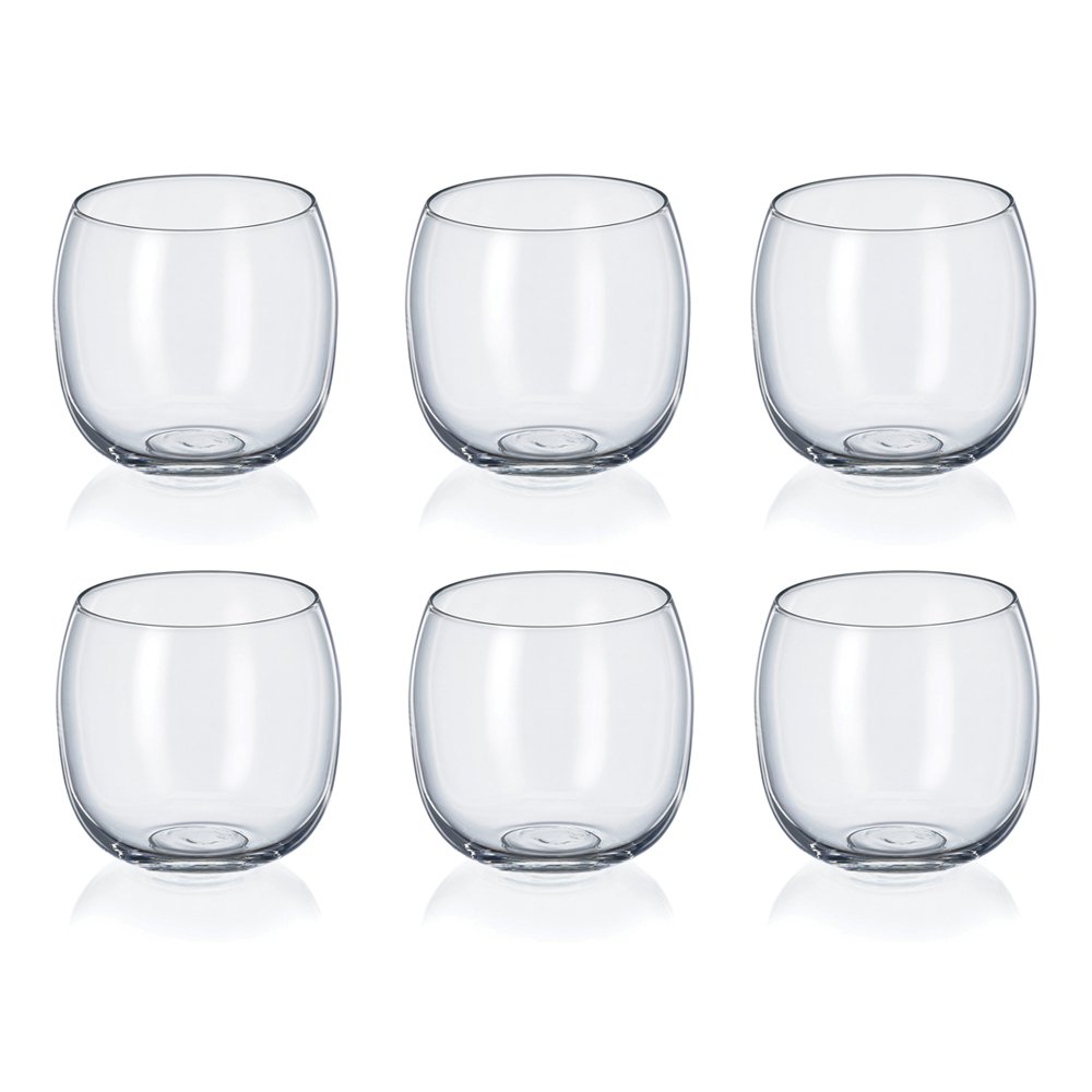 Waterglazen 485 ml set van 6 transparant