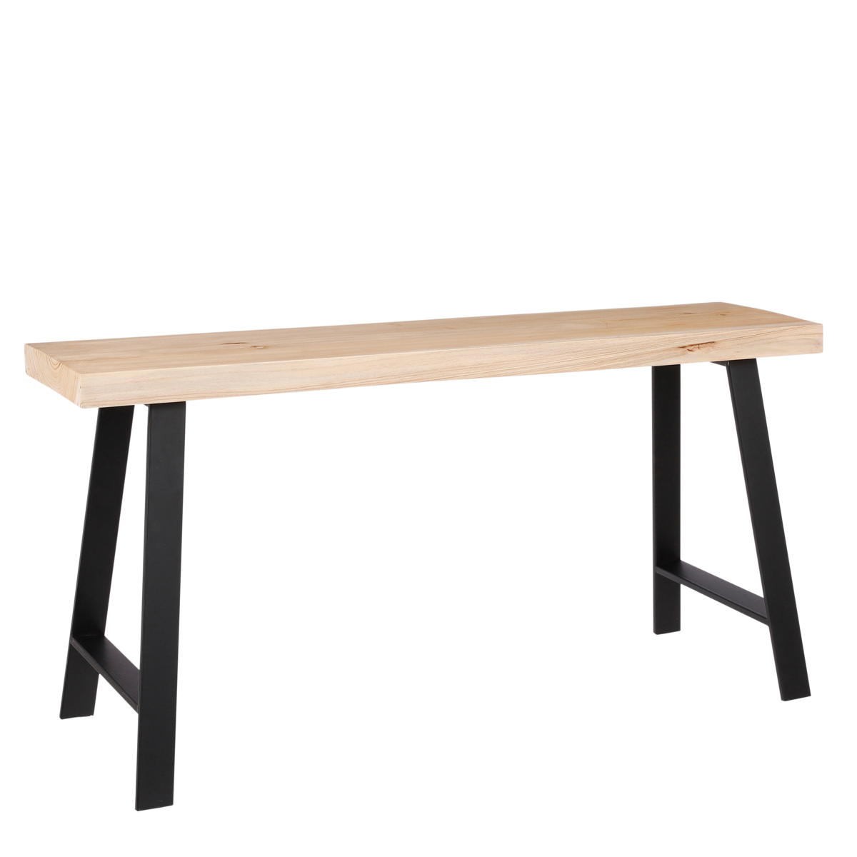 Plano Bank Van Vurenhout Lichtbruin L92 X B31 X H46 Cm