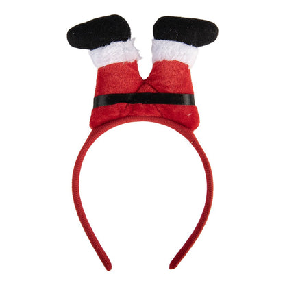 Christmas Headband 13x3x23 cm Red Plastic