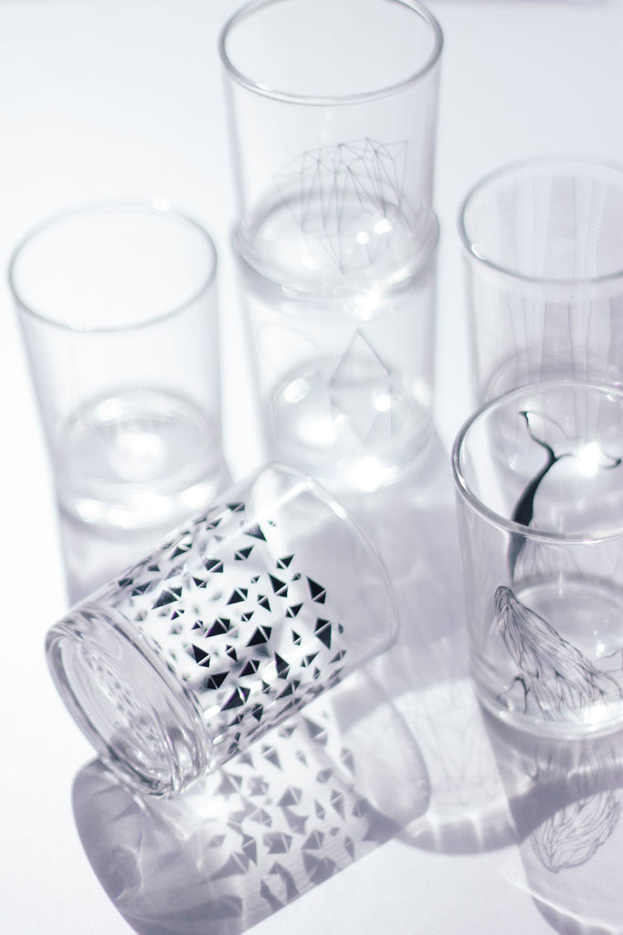 Drinken Waterglas Rock Diamond