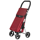 Boodschappentrolley 46L opvouwbaar rood