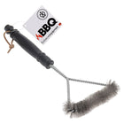 Barbecueborstel metaal 31x16 cm