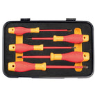 Brüder Mannesmann VDE 5-Piece Screwdriver Set in Case