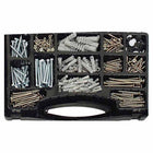 Brüder Mannesmann Wood Screws / Plugs (620 Pc) In Case