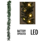 Garland With 35 LEDs - 270 Cm - With Timer - Battery Operated