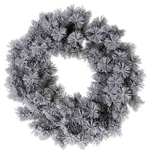 Kerstkrans - Groen Met Sneeuw - 50 Cm