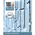 Icicle Lights - 180 LED - 6 Meters - White