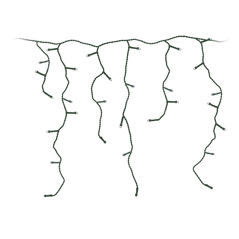 Ijspegel Verlichting 180 Led's - 6 Meter - Warm Wit