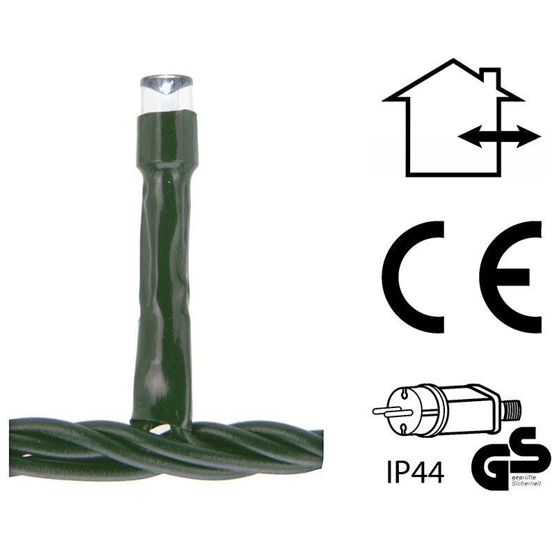Ijspegel Verlichting 360 Led's - 12 Meter - Warm Wit