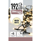 Lichtsnoer 192 led warm wit batterij