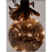 Glazen Bal Met 15 Led's - 10Cm - Met Timer
