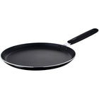 Pannenkoekenpan 24 cm PFAS vrij zwart inductie