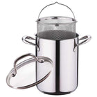 Aspergepan Ø16 cm 4.2L RVS inductie