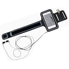 Sport-armband neopreen zwart 7x14 cm