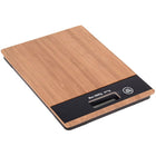 Keukenweegschaal bamboe 5kg 20x15x2 cm