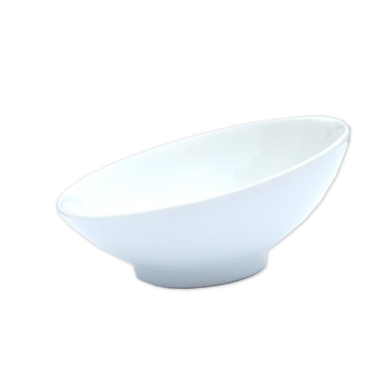 Shaving bowl porcelain white/angled/ø 10 cm