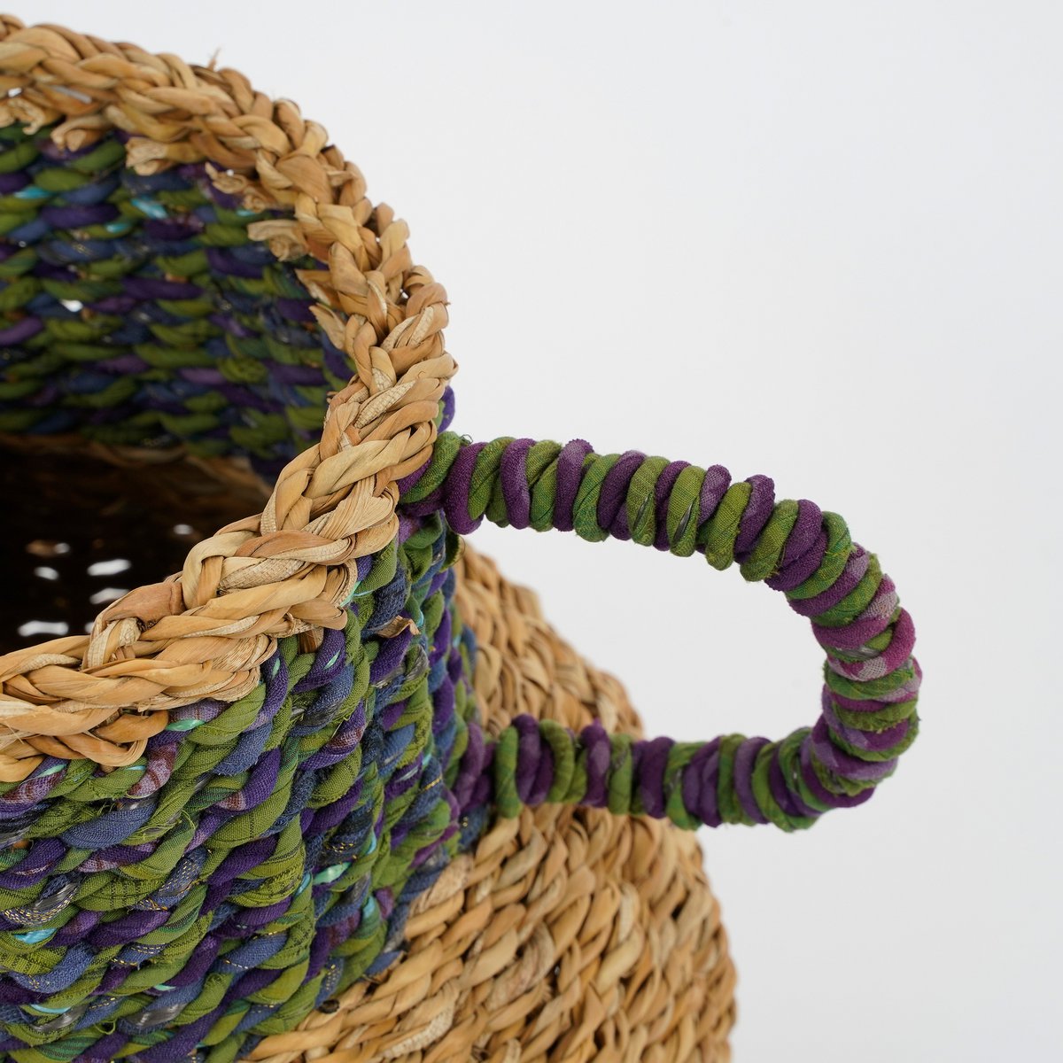 Vaas zeegras 28 cm groen