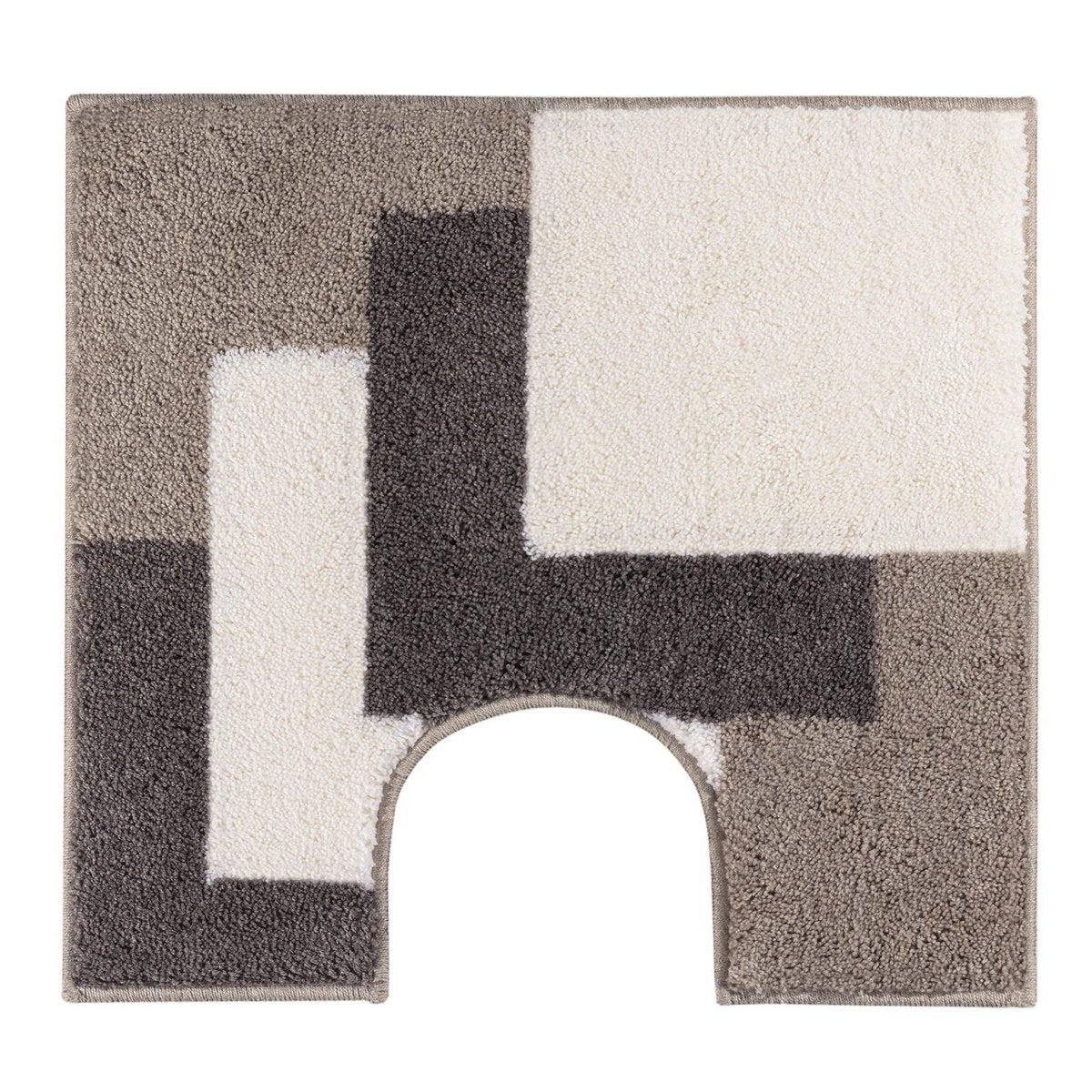 Toiletmat 55x60 cm acryl zand