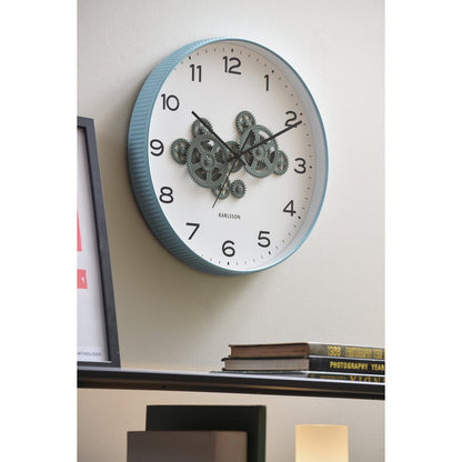 Wall Clock Open Gear