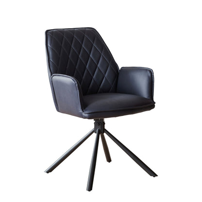 Eettafelset massief acacia 160x90 cm zwart metaal