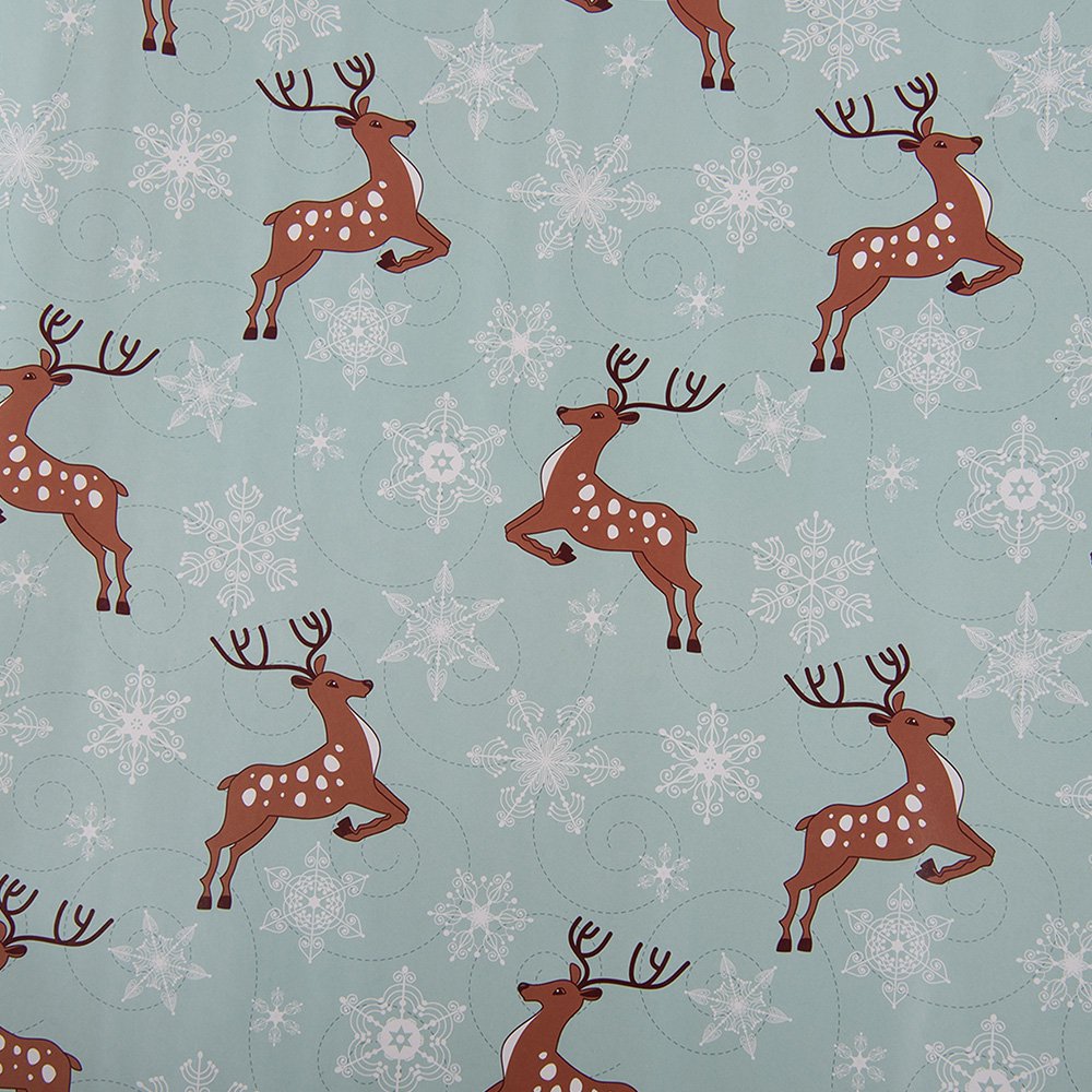 Wrapping Paper 3 Rolls 50x75 cm Blue Paper