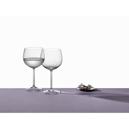 Wijnglas 350 ml set van 6 transparant glas