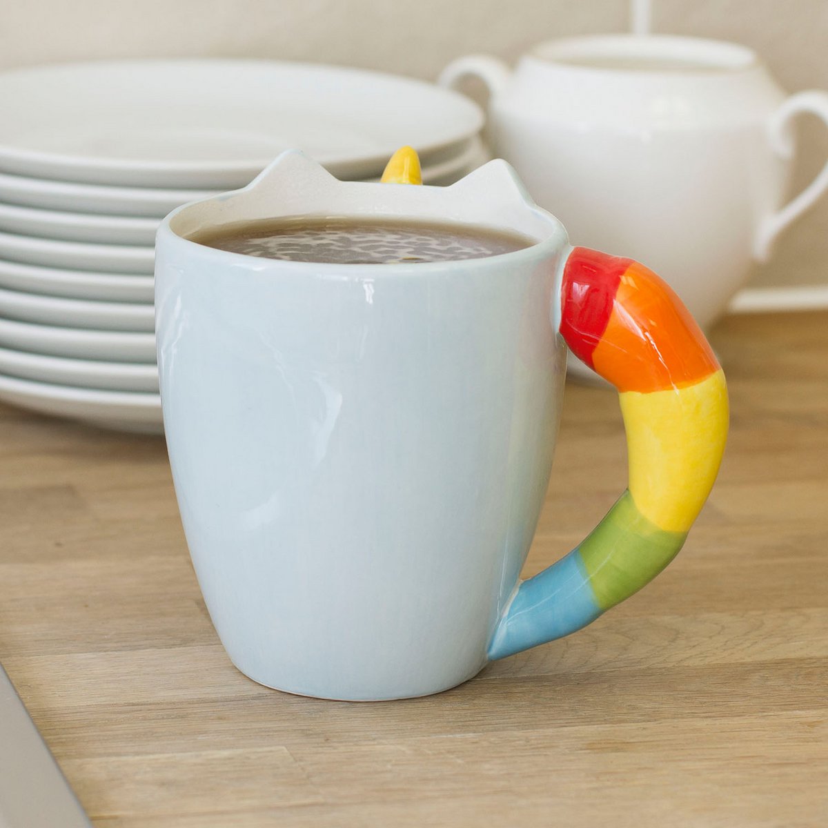 Beker keramiek 300 ml eenhoorn