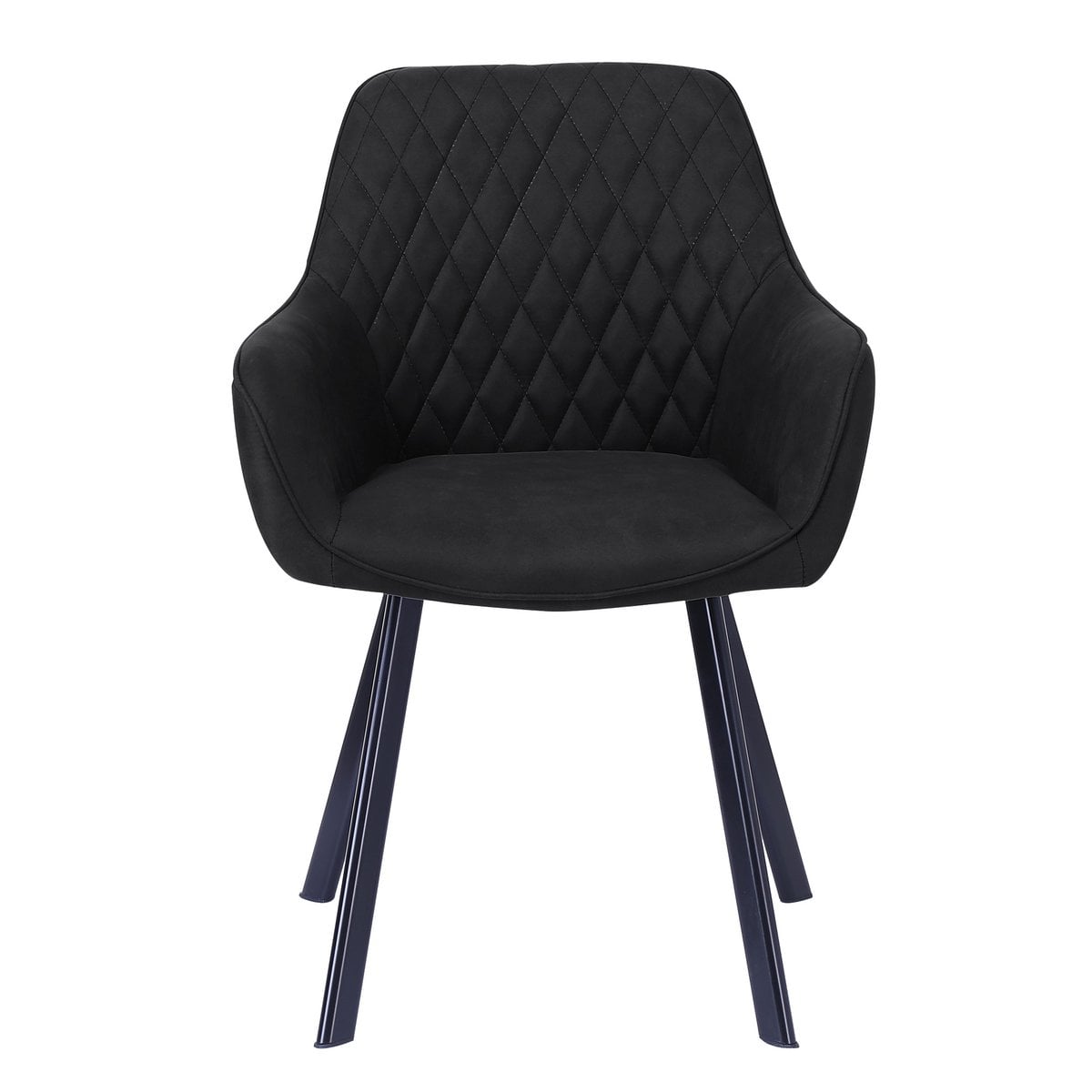 Fauteuils set 2 antraciet microvezel