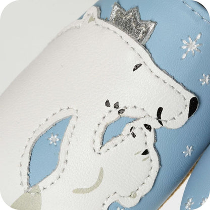 Babyslofjes leer berenknuffel
