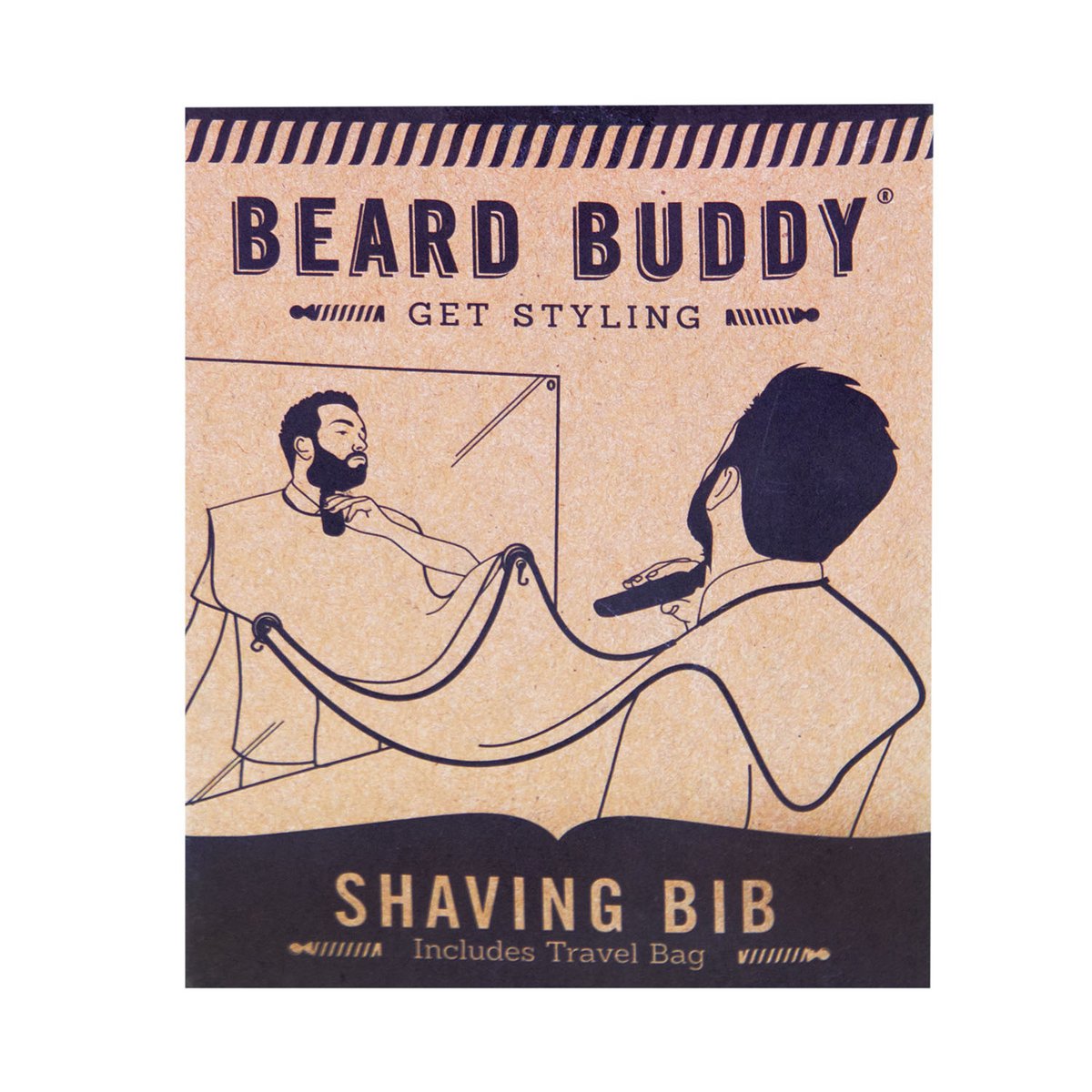 Baard vriend 10x5x12.5 cm polyester