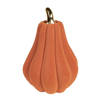 Decoration Pumpkin Ø 13x19 cm Orange Ceramic