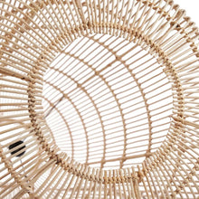 The Bozelo Rattan Pendant Lamp XL Natural with Hand-Woven Finish