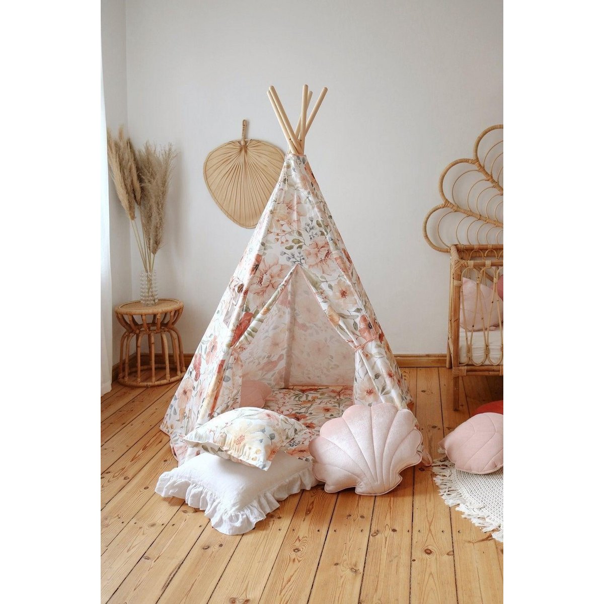 Tipi tent Flower Power kindertent