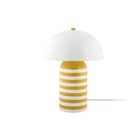 Retro striped table lamp