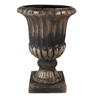 Flowerpot Ø 49x72 cm Brown Black Magnesium (MGO) Plant Holder