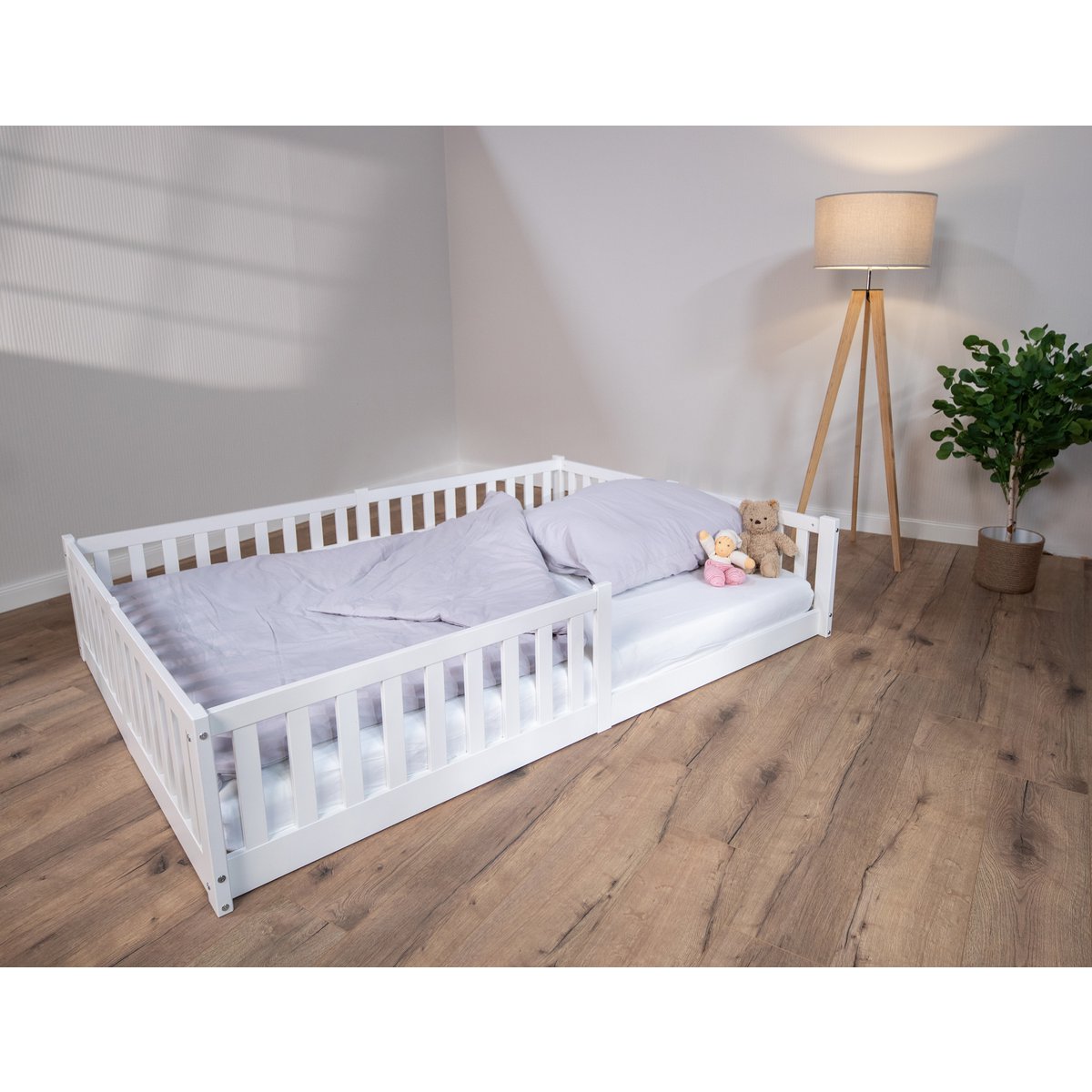 Huisbed Enno 140x200 cm massief beuken