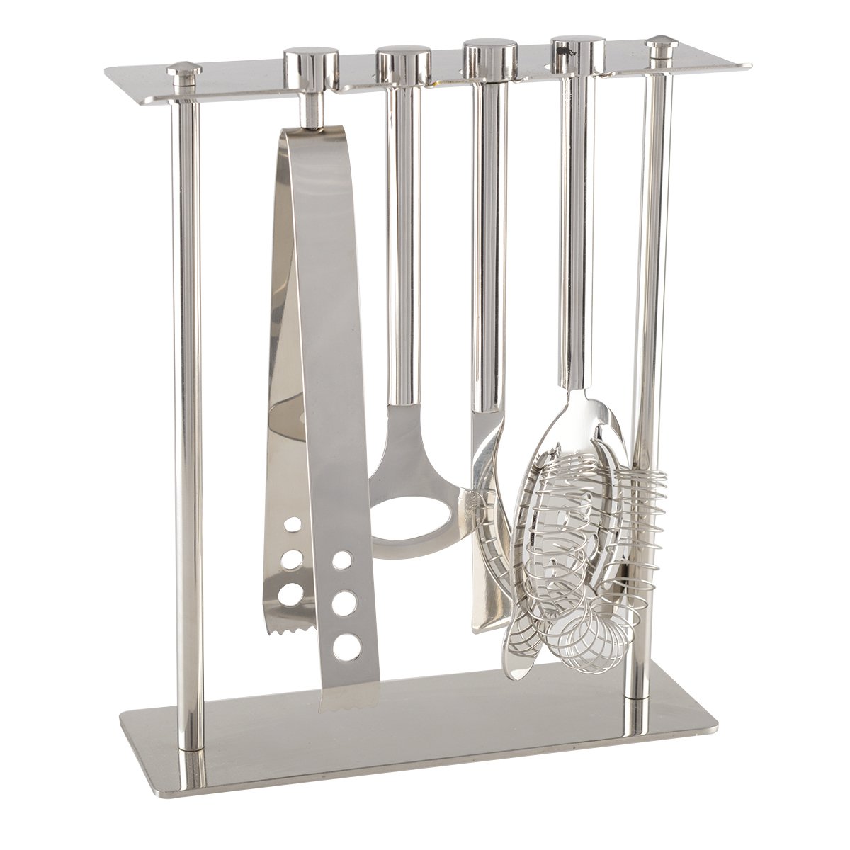 Bar tools set zilver 7-delig