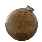 Vase Ø 10x10 cm Brown Glass Glass Vase