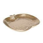Keramische appelbeker 29,5x28,5x4 cm goud