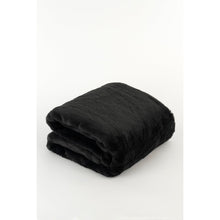 Bronte Fleece Deken Zwart L200 B150 cm Luxe Zacht Fluweel