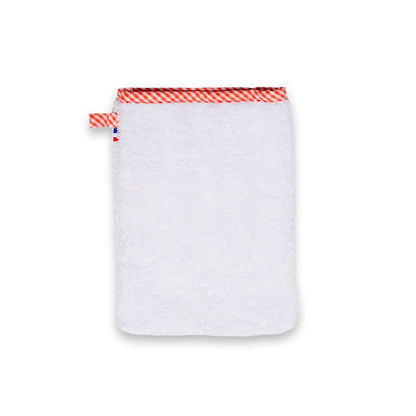 Washandje biologisch katoen wit 15x20 cm