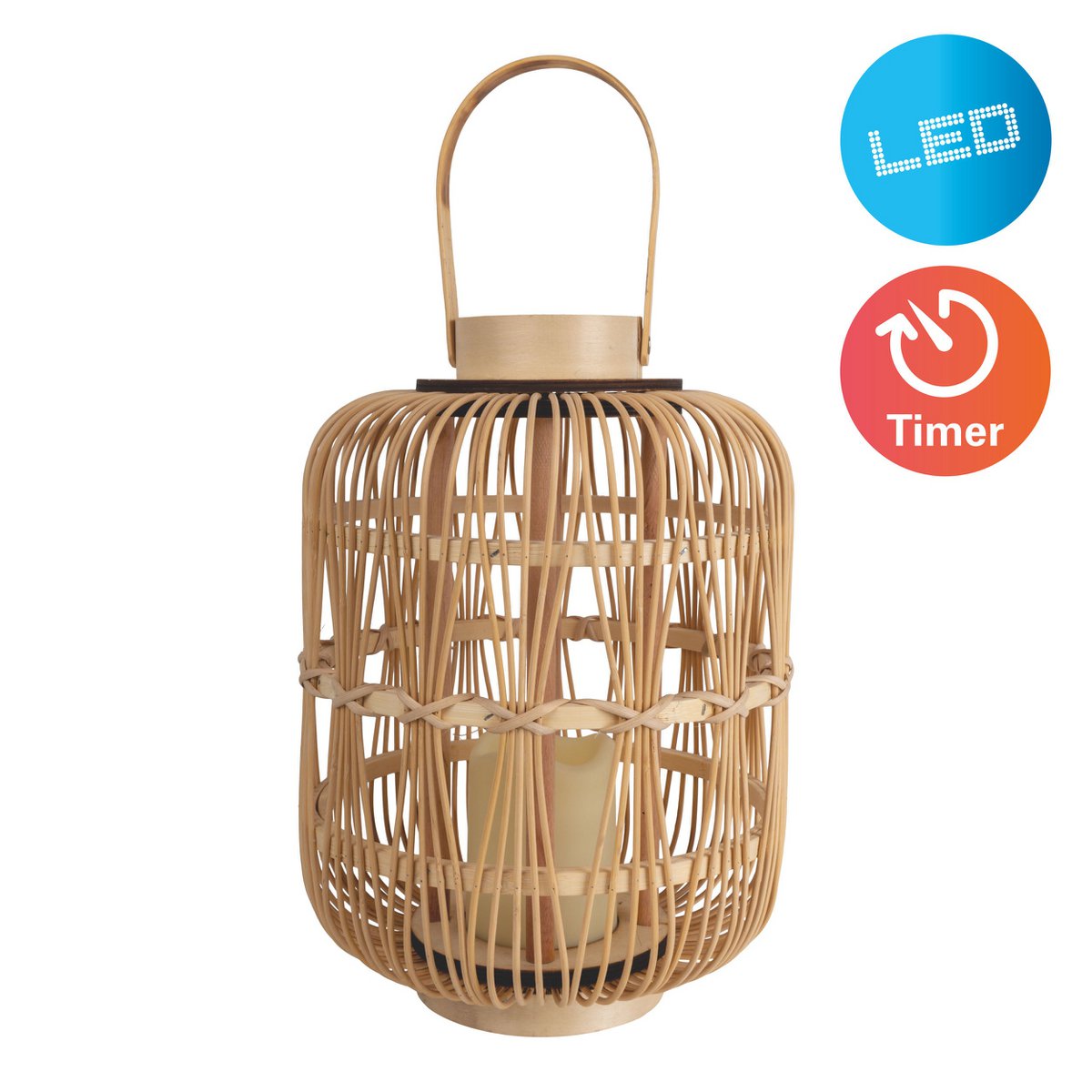 LED Decol Light "Korbinian" H: 32,5 cm