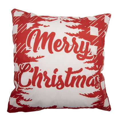 Kussenhoes 45x45 cm rood polyester