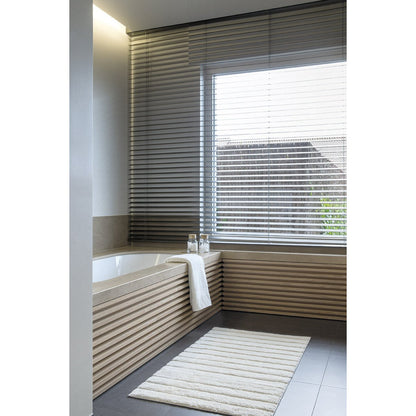 Toiletmat 59x59 cm katoen ivory