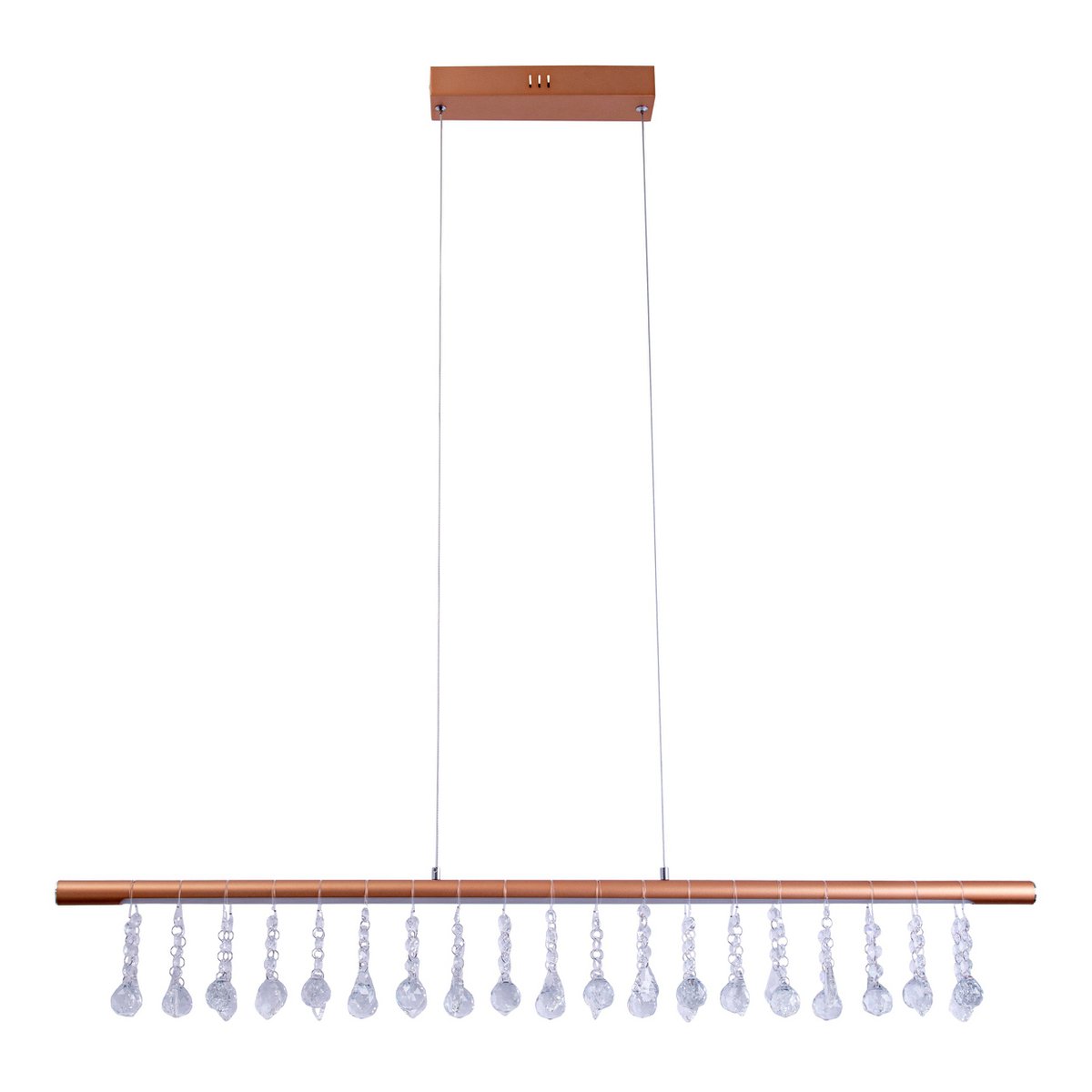 Led Hanglamp Nobilis Goud Metaal en Plastic 100 Cm