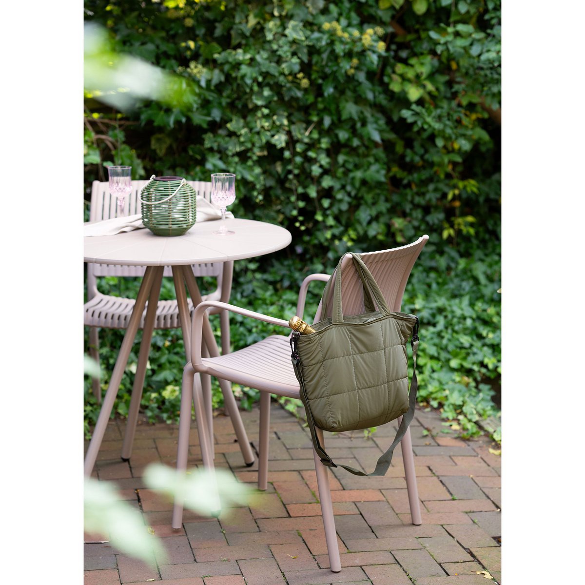 Koeltas 24x12,5x37 cm groen polyester