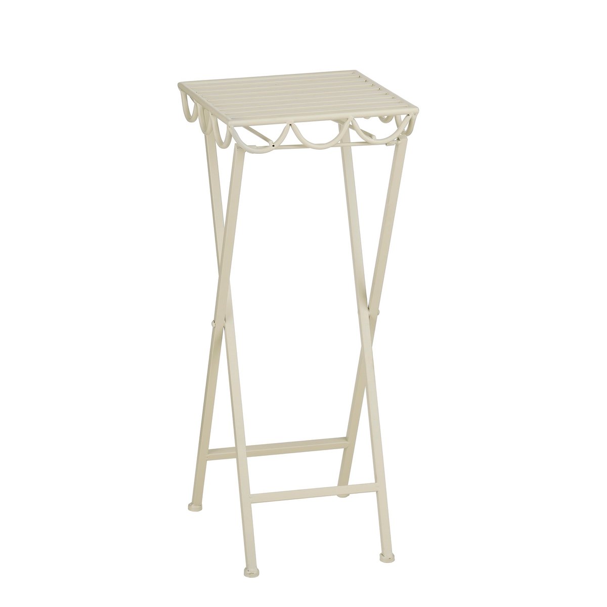 Plantenstandaard Rosalie 68x28 cm gebroken wit ijzer