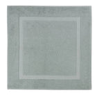 Badmat 60x60 cm katoen zeegroen