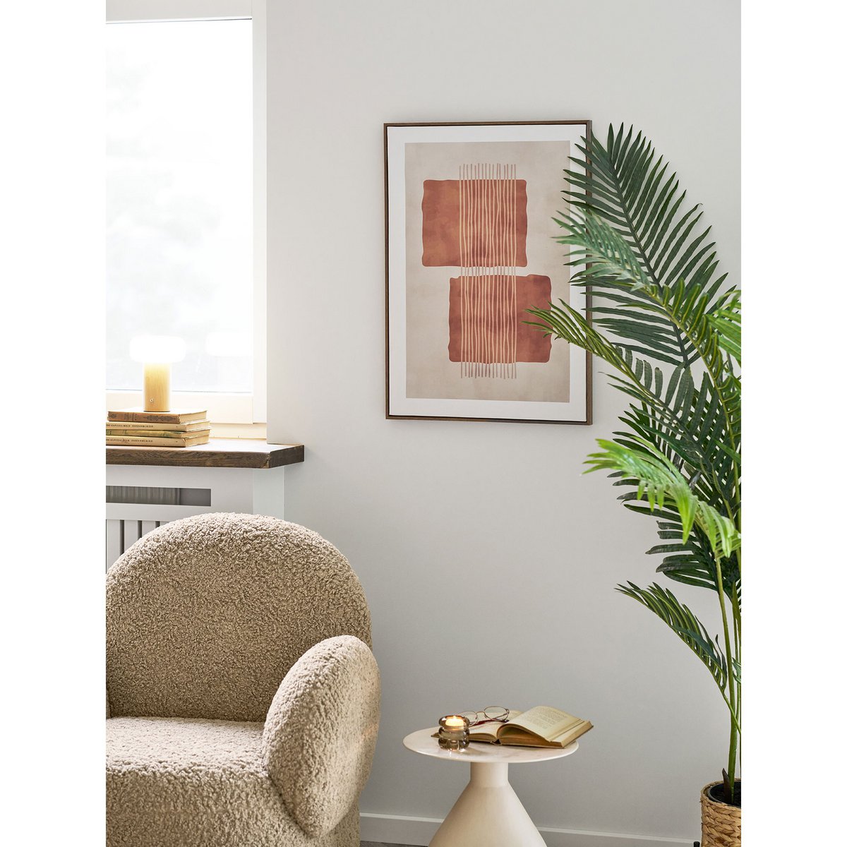 Canvasprint 50x70 cm beige bruin