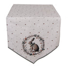Table Runner 50x160 cm Beige Cotton